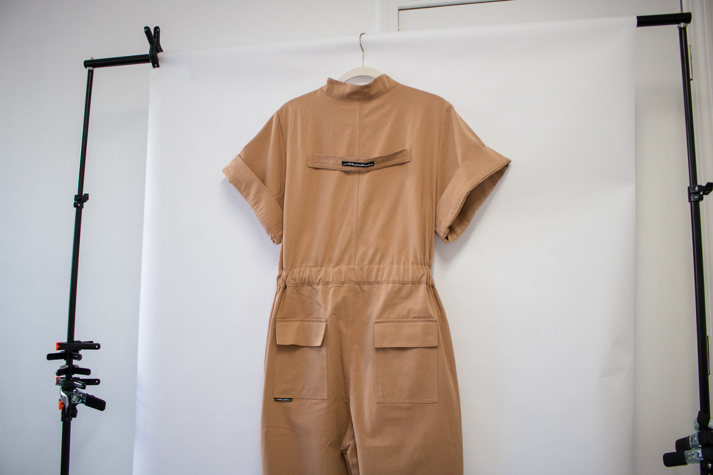 Sand Jumpsuit with Buckle