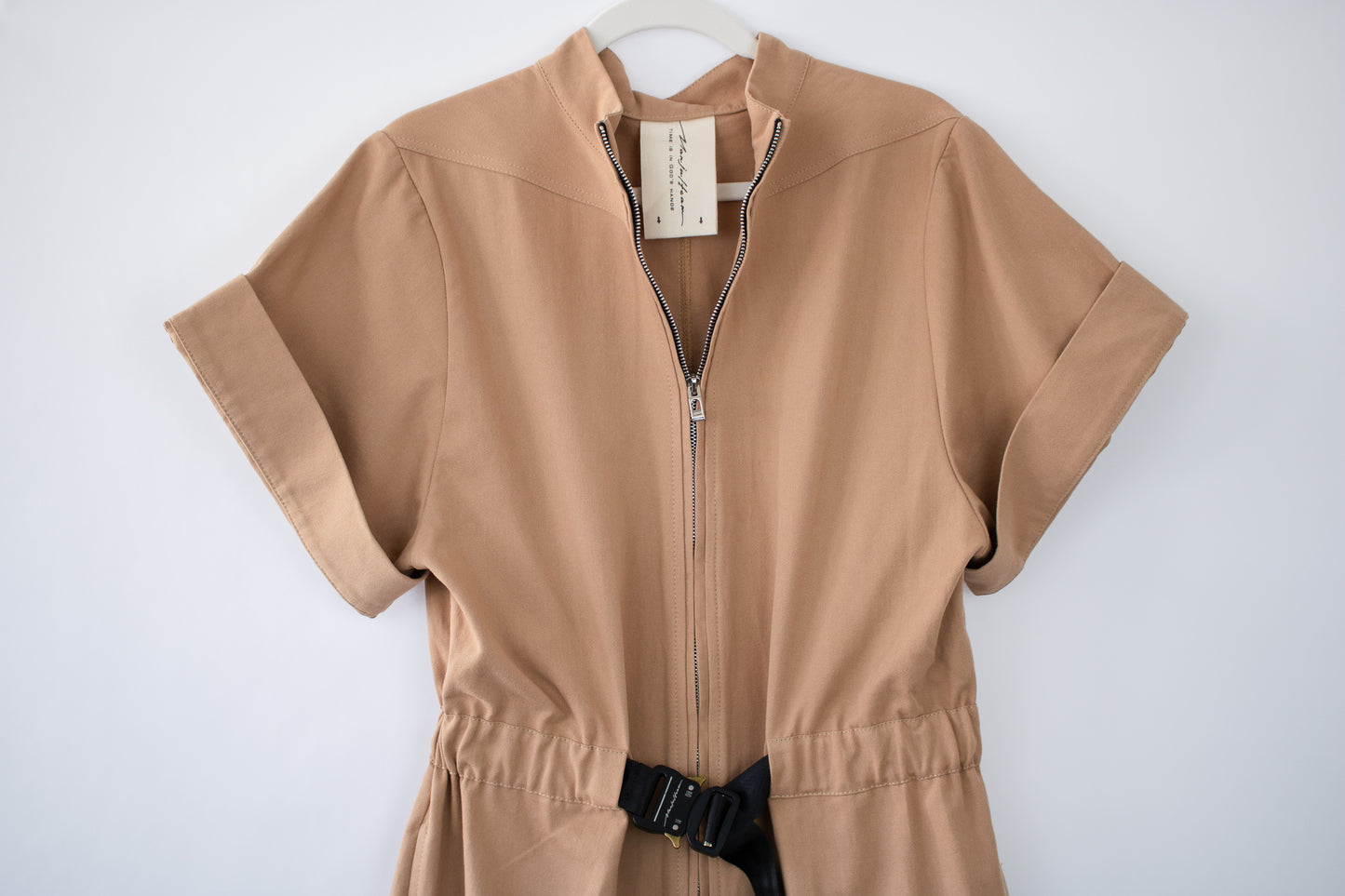 Sand Jumpsuit with Buckle