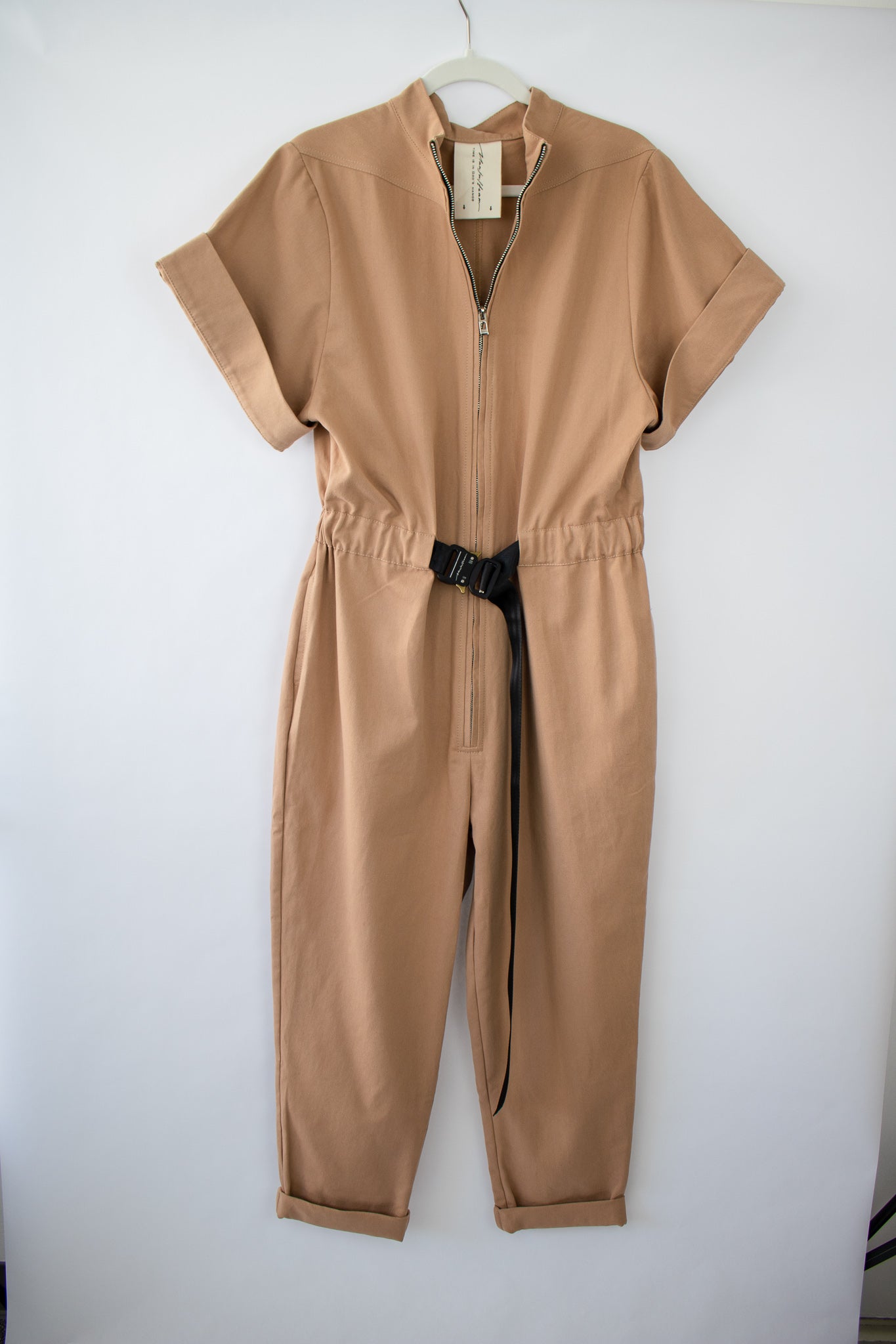 Sand Jumpsuit with Buckle