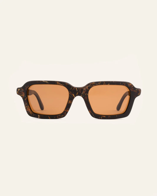 Lega Syla Coffee-Made Sunglasses in Marigold